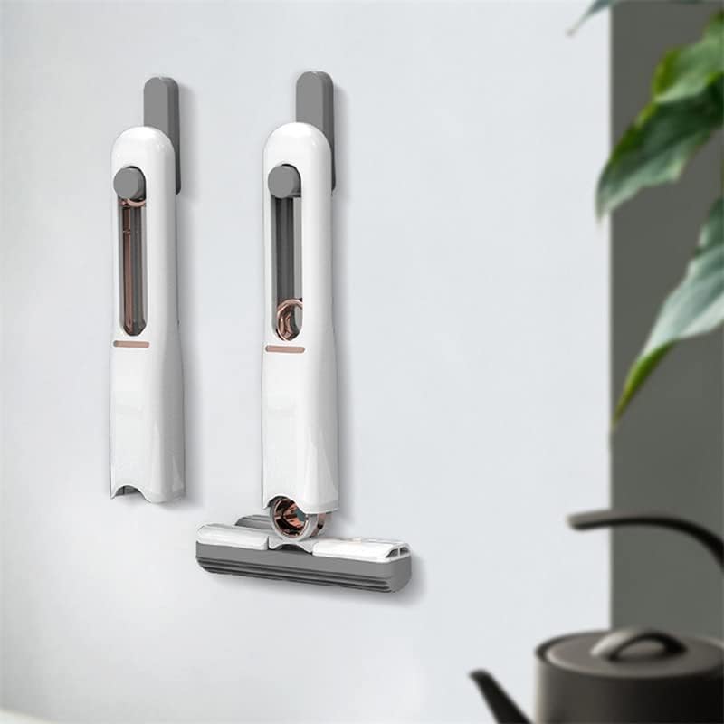 Portable Mini Mop for Wet/Dry Cleaning - Bathroom, Kitchen, Car & More.