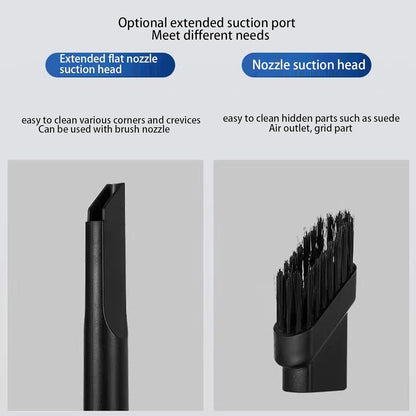 3-in-1 Cordless Handheld Vacuum – Powerful Suction for Car, Home & Pets.