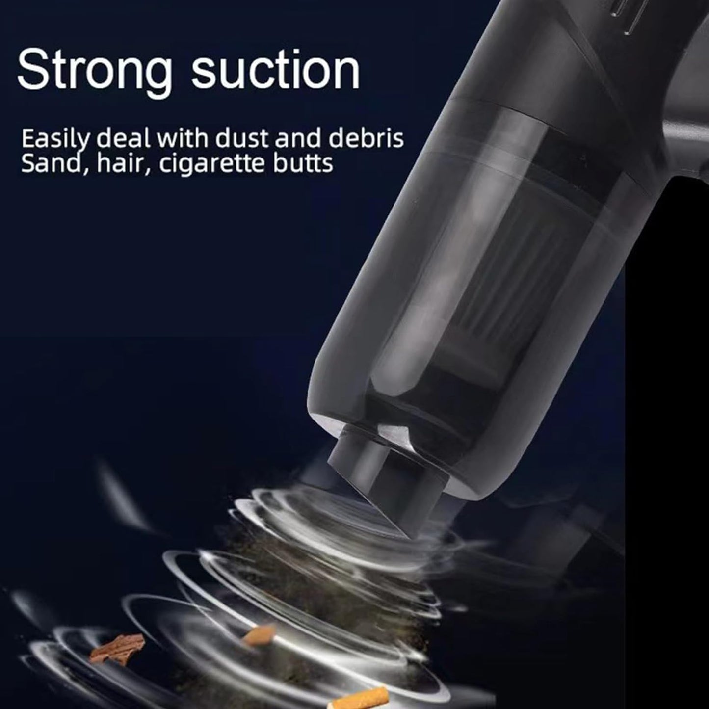 3-in-1 Cordless Handheld Vacuum – Powerful Suction for Car, Home & Pets.