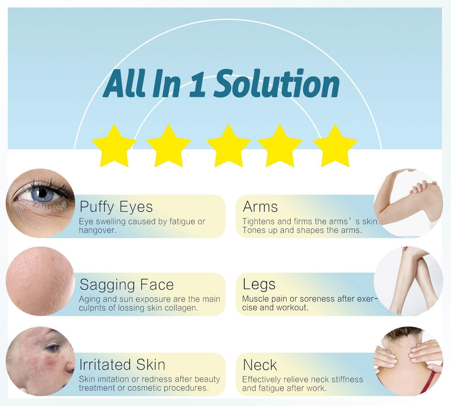 Ice Face Roller, Skin Care Tools.