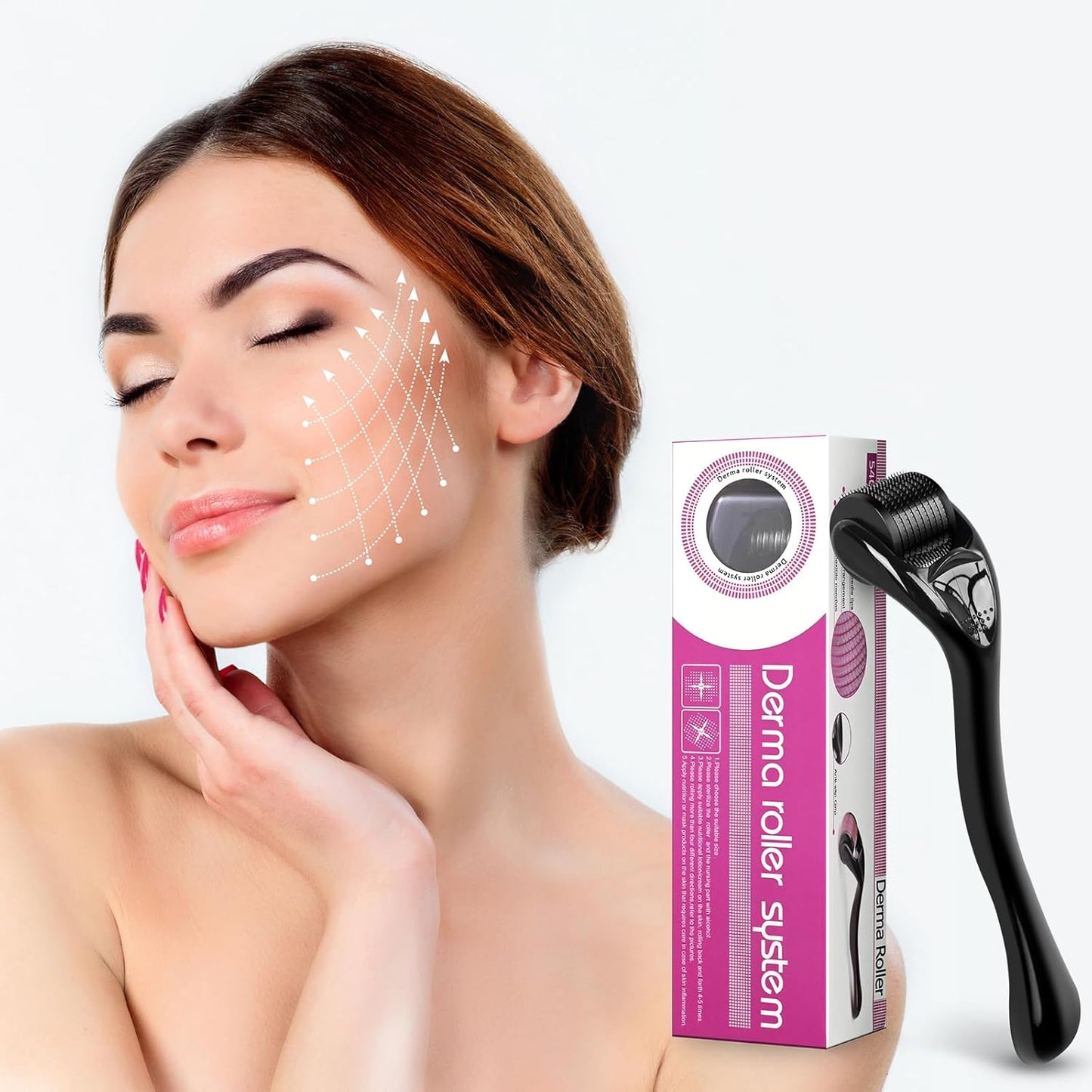 Derma Roller for Face & Hair - 🔥Buy 1 Get 1 FREE🔥