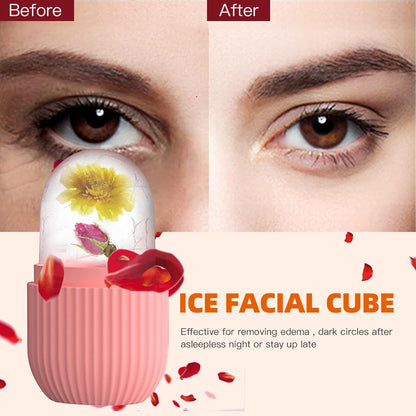 4 in 1 Value Bundle - Derma Roller, Jade Roller, Gua Sha & Ice Face Roller for Radiant Skin