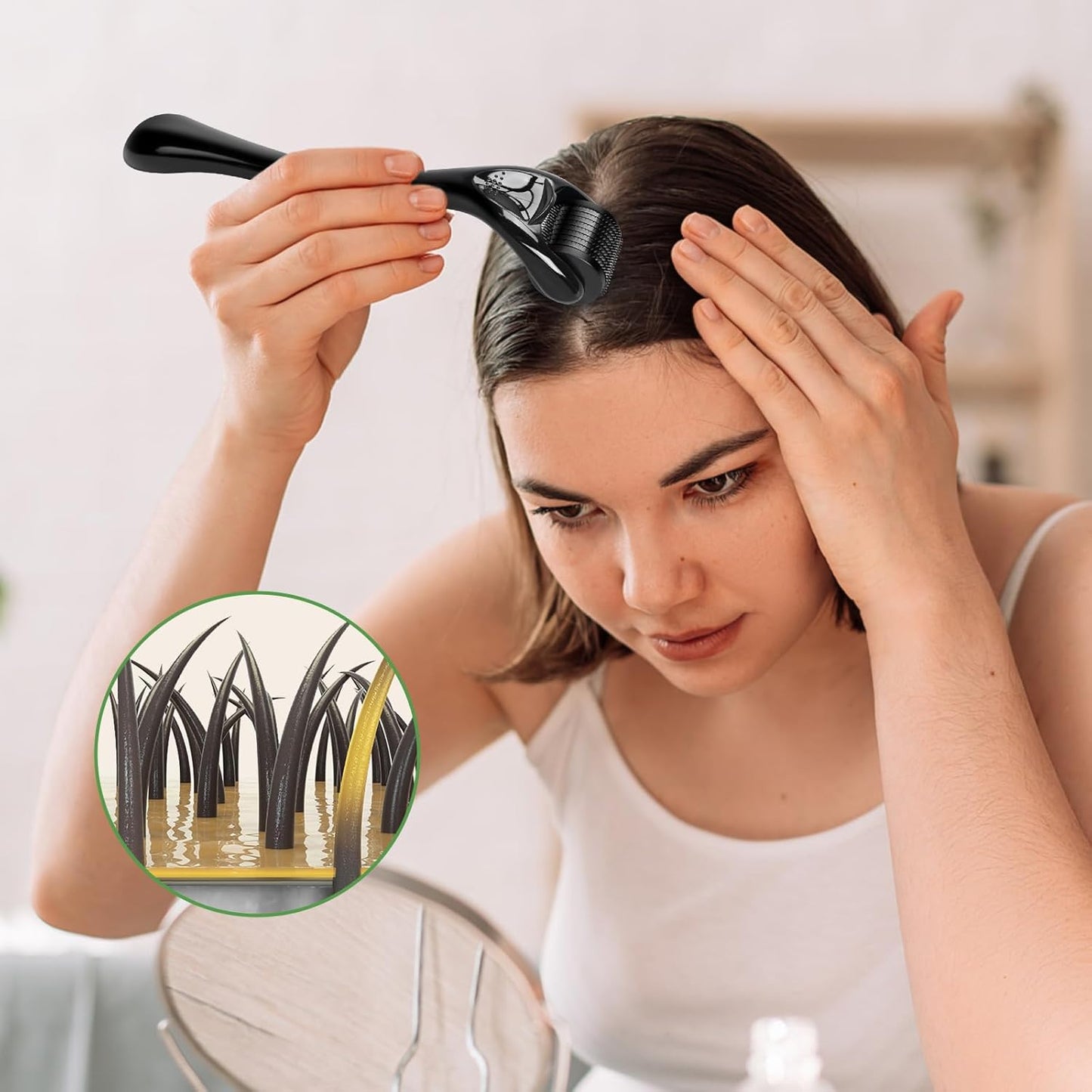 Derma Roller for Face & Hair - 🔥Buy 1 Get 1 FREE🔥