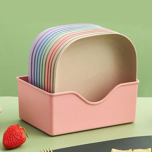 10Pcs Multi-Functional Dish Set for Dining Tables