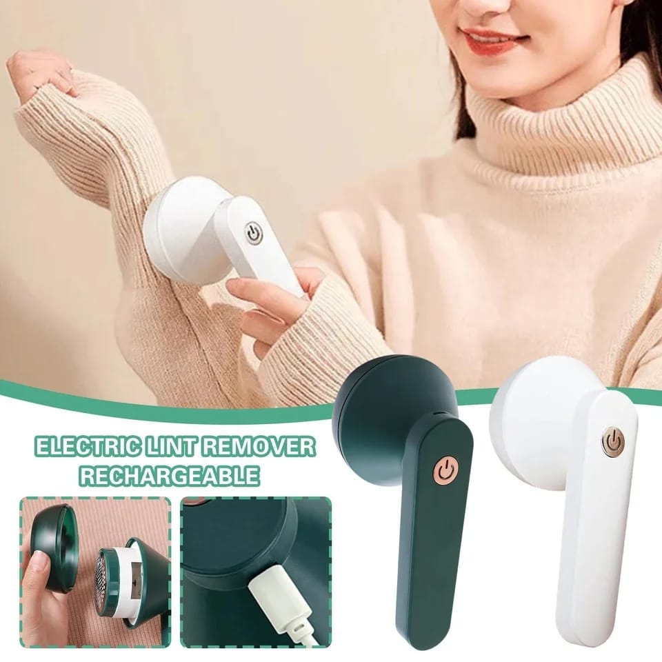 Rechargeable Electric Lint Remover & Fabric Shaver for Clothes & Sweaters