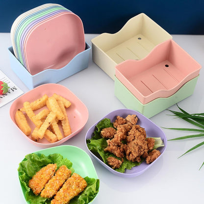 10Pcs Multi-Functional Dish Set for Dining Tables